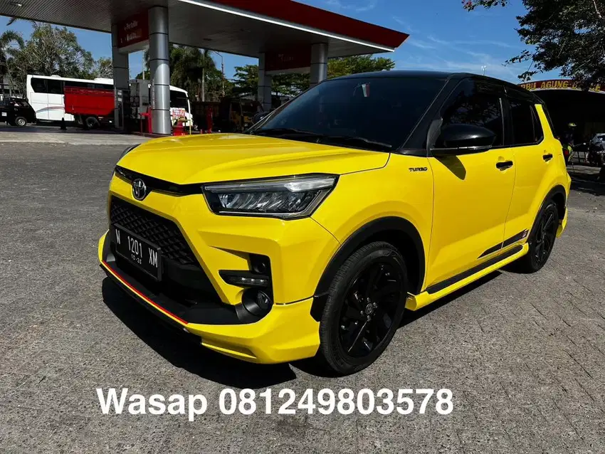 Raize GR Turbo 2021 kuning at automatic metik