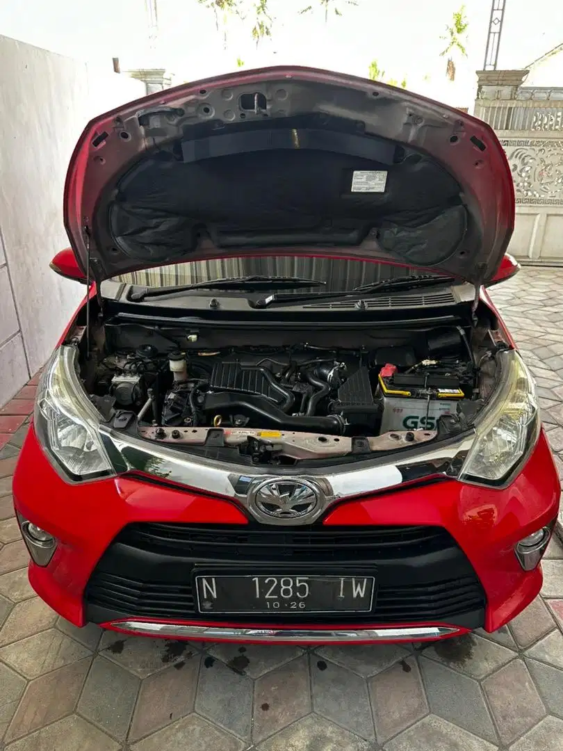 Calya merah type G manual 2017 bagus mulus