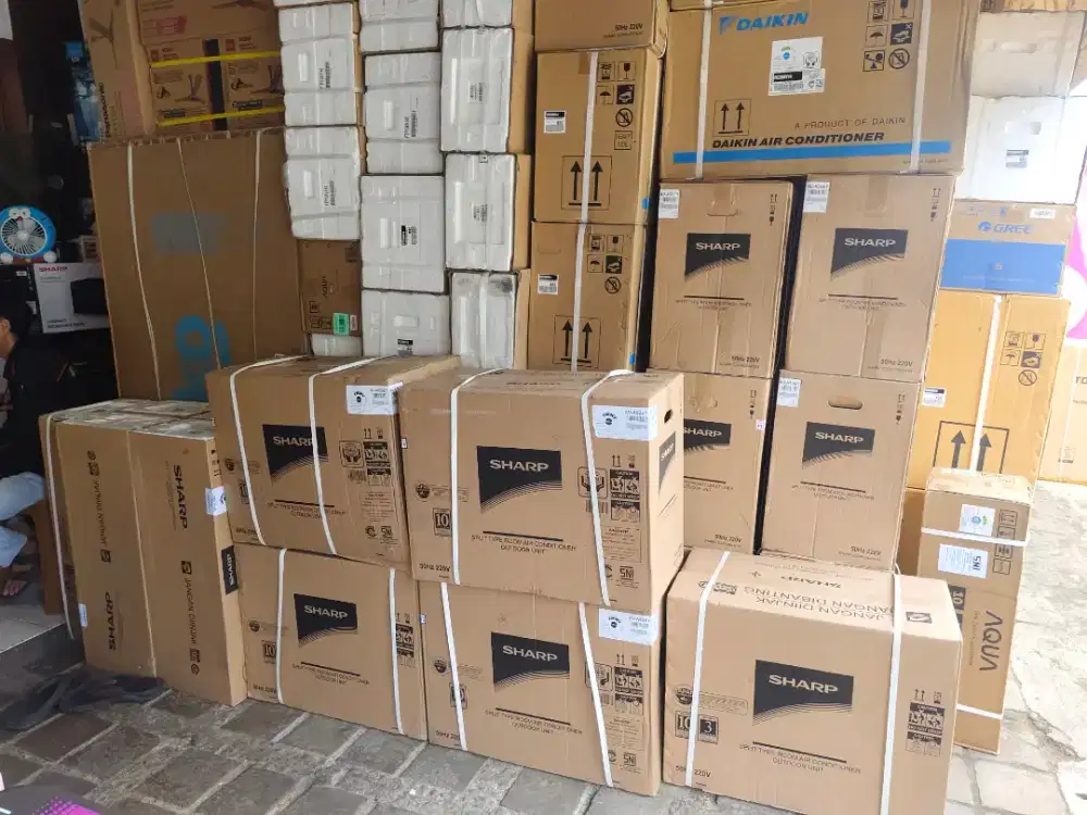 Ac baru semua merk dan pk, bisa sama pasang Terima dingin