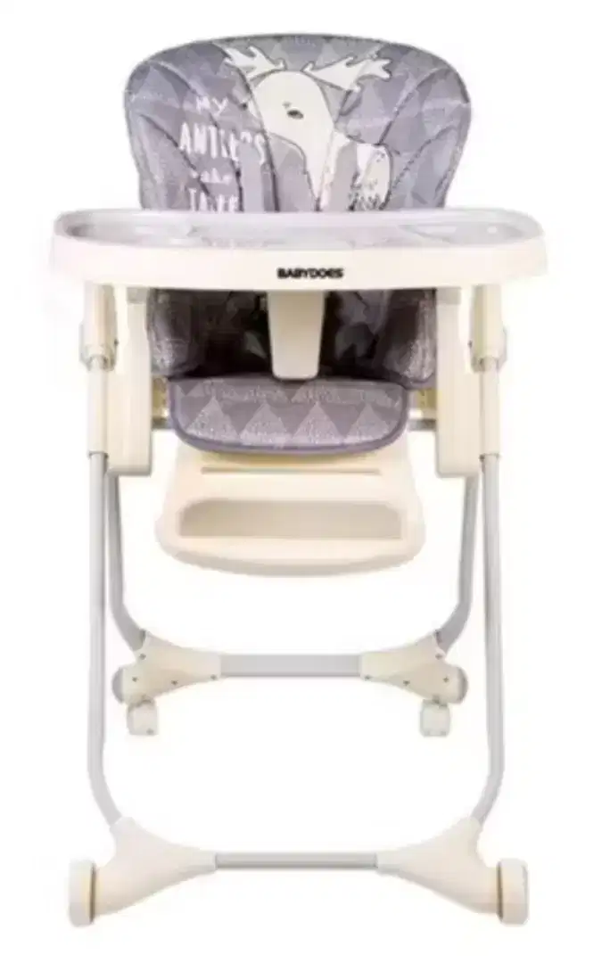 baby chair tempat duduk makan bayi balita merk baby does babydoes