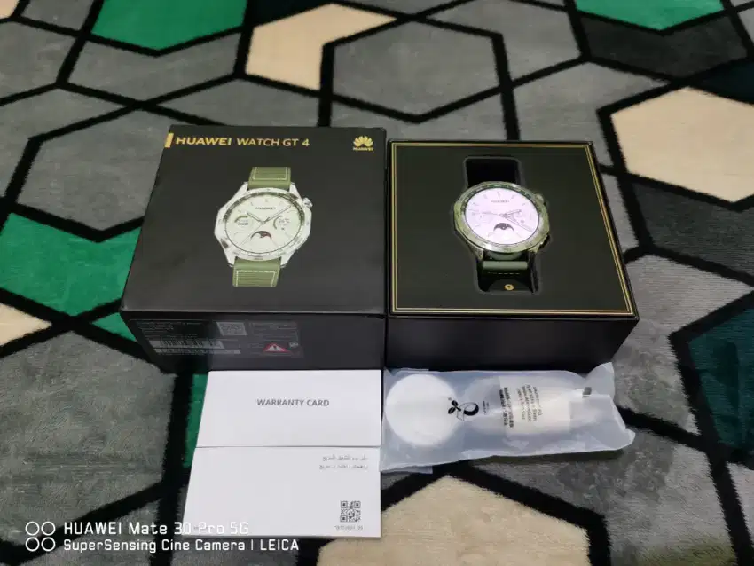 Huawei watch GT 4 Green Mulus
Garansi Resmi 2tahun