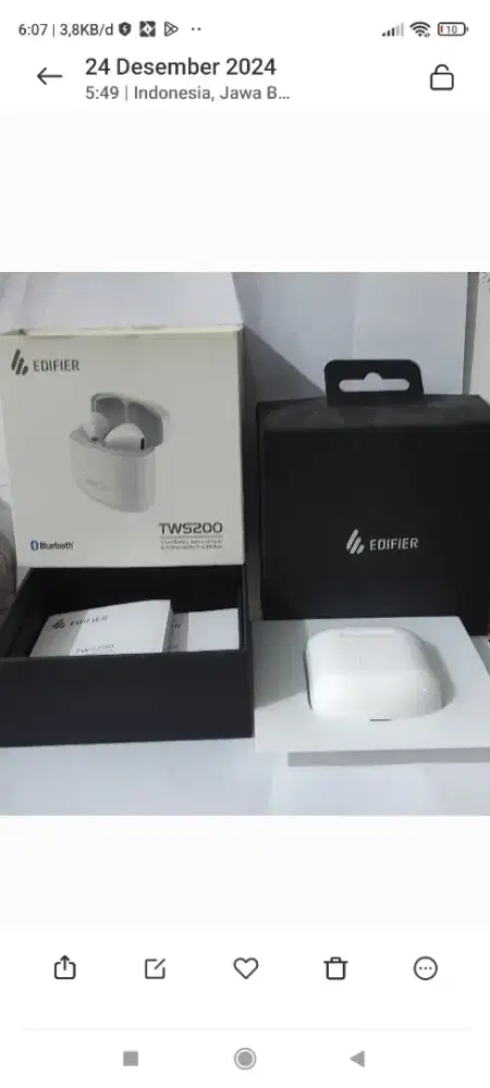 Edifier TWS200 bagus