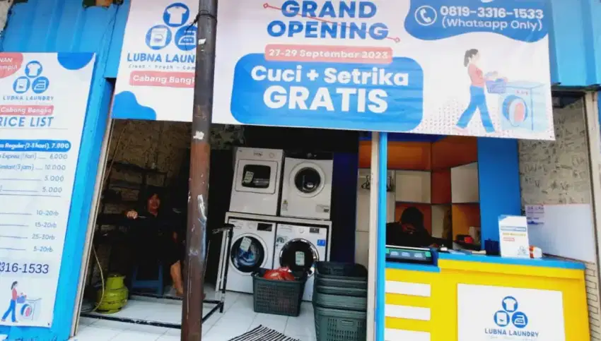 Dicari karyawati laundry