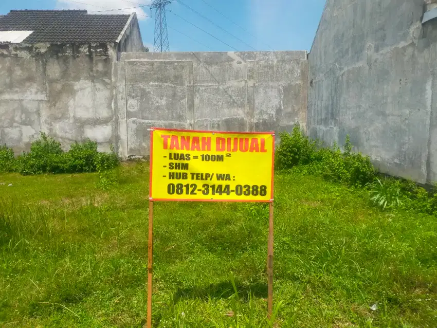 Tanah dijual lokasi sangat strategis