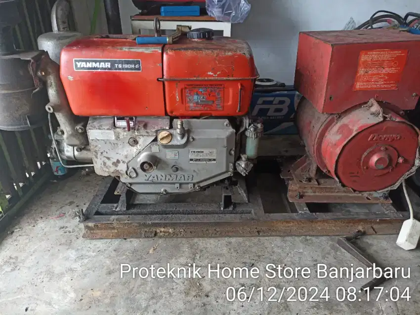 Genset denyo yanmar  10 kva  3 phase