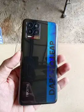 Realme 8 NFC 8/128 AMOLED MULUS 95% DIJUAL CEPAT