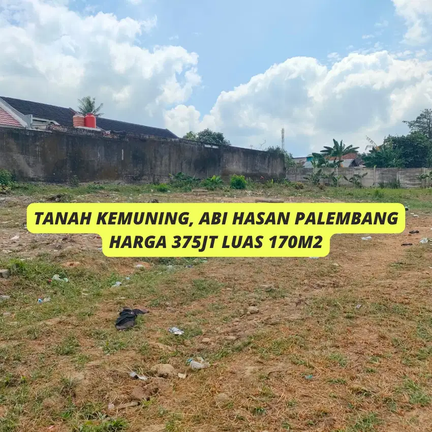 Tanah Kota Palembang Belakang Mall PTC, Dekat Polsek