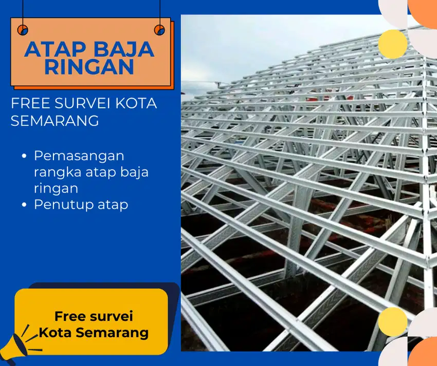 atap baja ringan/pagar baja ringan/tukang baja ringan/kanopi