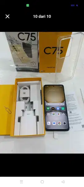 Realme C75 8/128 Gold Lengkap