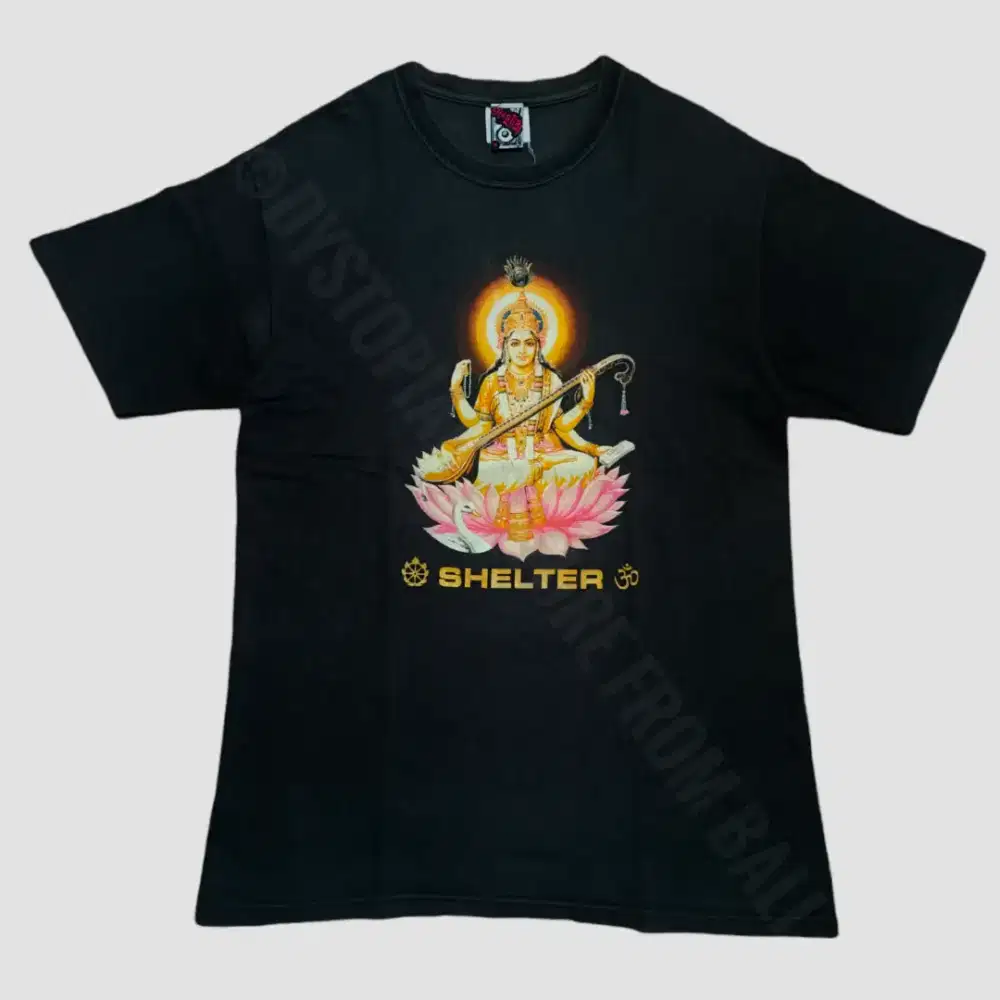 Rare Vintage T-shirt Band Shelter - Saraswati