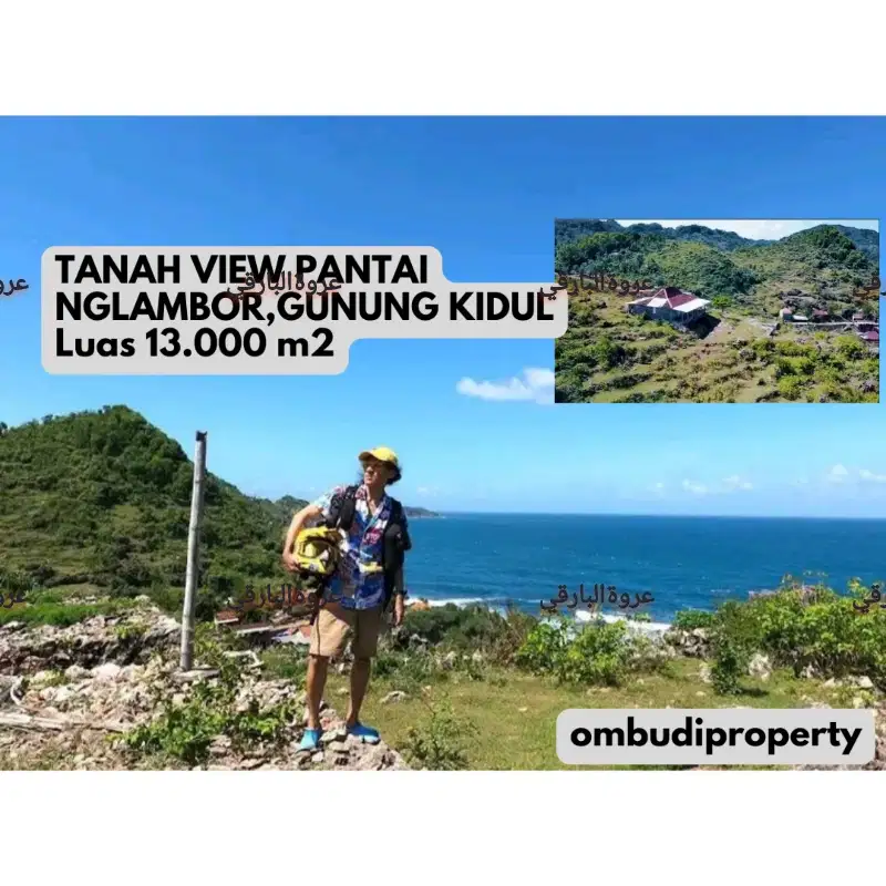 Tanah View Pantai Nglambor, Gunung Kidul,Yogyakarta