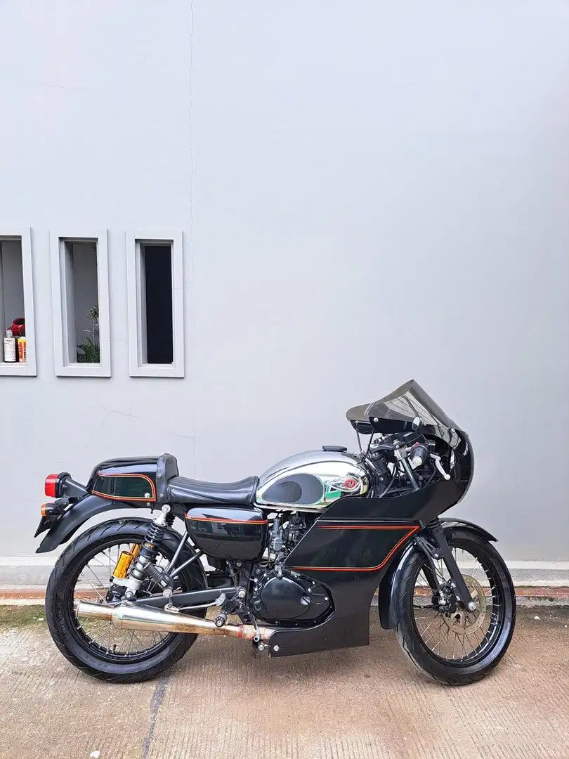 Dijual w175 modif caferacer british