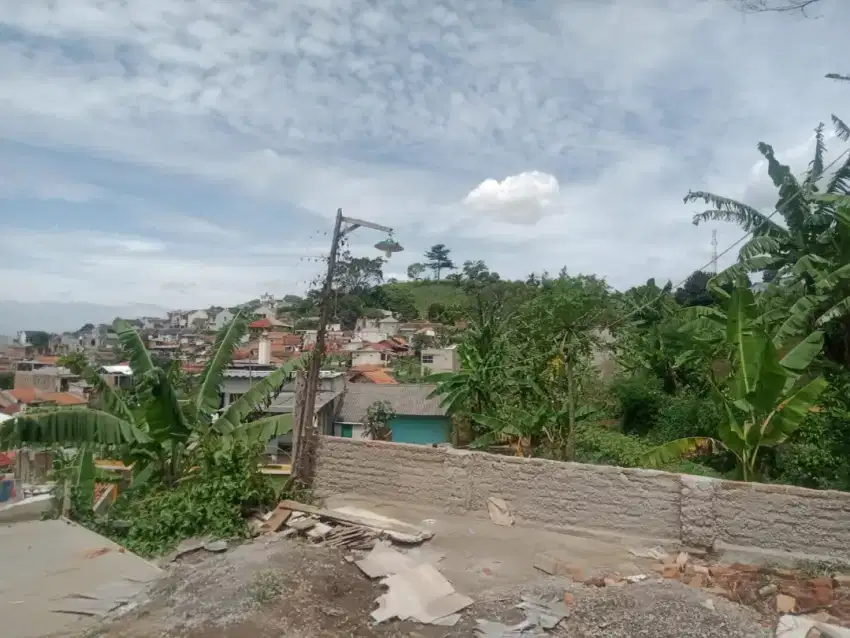 Tanah dijual di perumahan villa Pasirwangi butuh cepat harga mepet