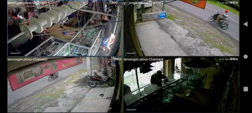 CCTV online 24Jam Non Stop, harga terjangkau