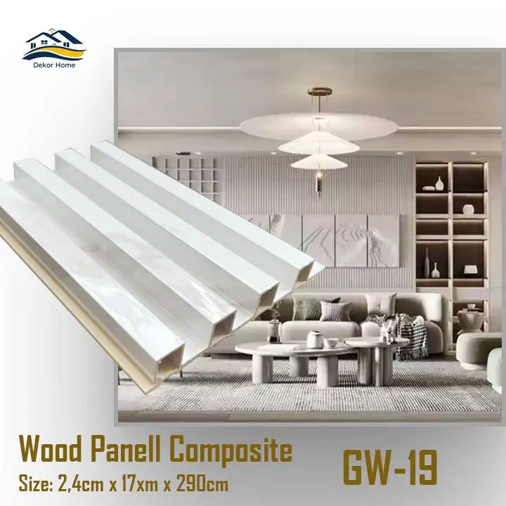 Wpc Wall Panel 290cm Wood Panel Dinding Rumah Dekor Interior home