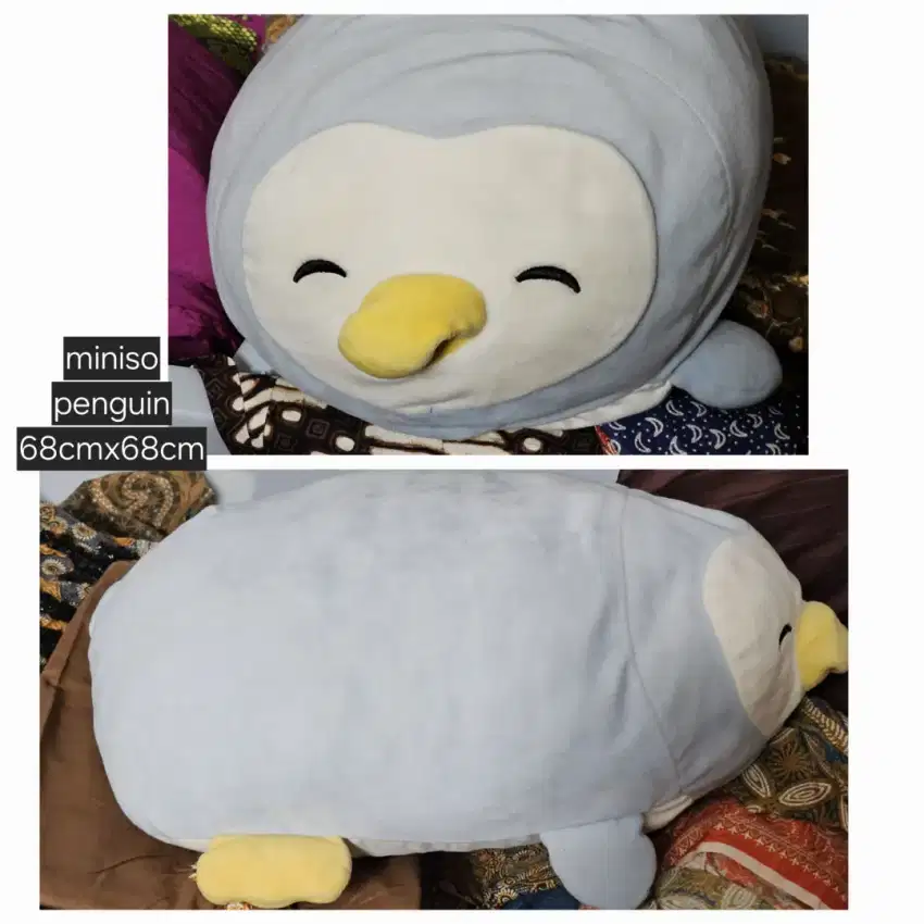 Boneka penguin miniso original