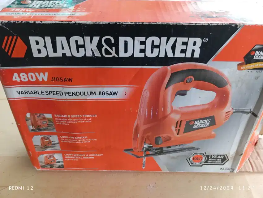 Jual Black & Decker Jigsaw mulus