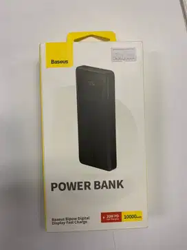 Baseus Power Bank 10000 mAh 20W BIPOW LCD DISPLAY USB TYPE C QC 3.0