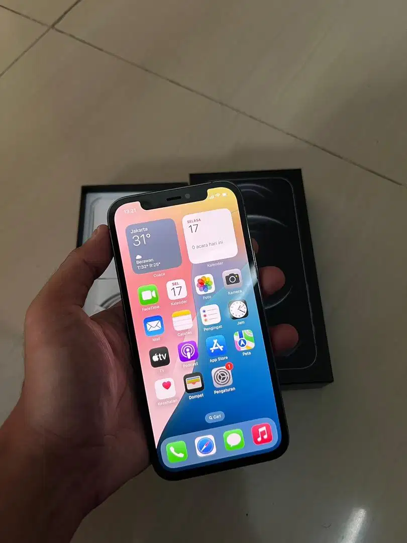 IPHONE 12 PRO 256 GB INTER BLACK