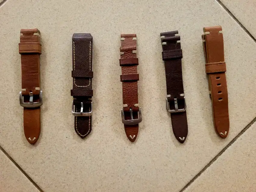 5 Strap Rp 150rb, kulit asli (handmade)