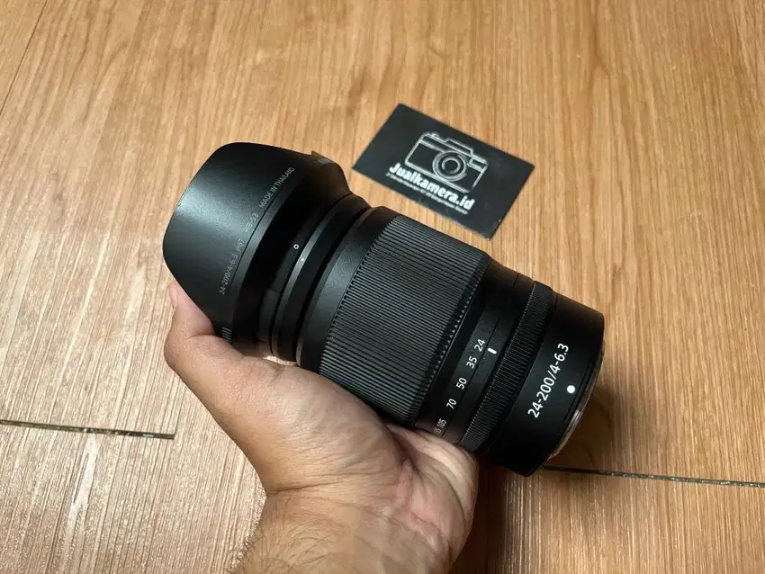 NIKON NIKKOR Z 24-200MM VR LIKENEW FULLSET MURAH