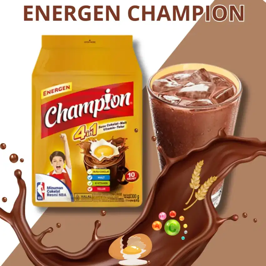 Minuman coklat berenergi