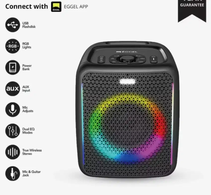 Eggel Fortis 2 Portable Speaker