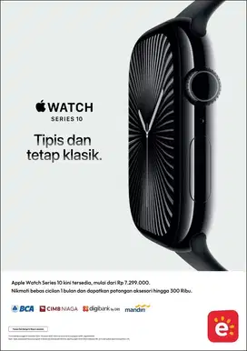 WATCH SERIES 10 TELAH HADIR DAPATKAN PROMO MENARIKNYA