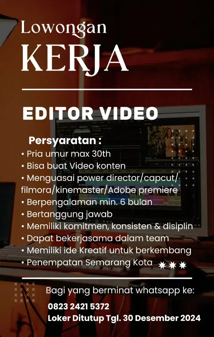 Loker Editor Video