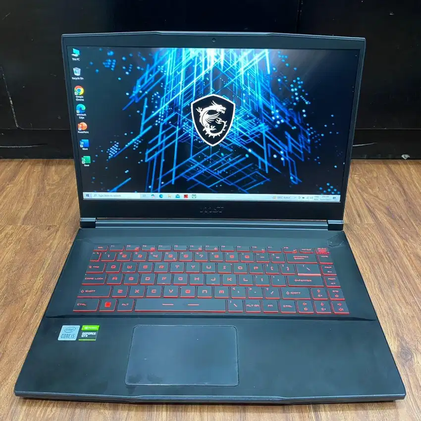 Laptop Gaming MSI 14-inch Ci5 Ram 16GB SSD 512GB Gen 10 Muluss