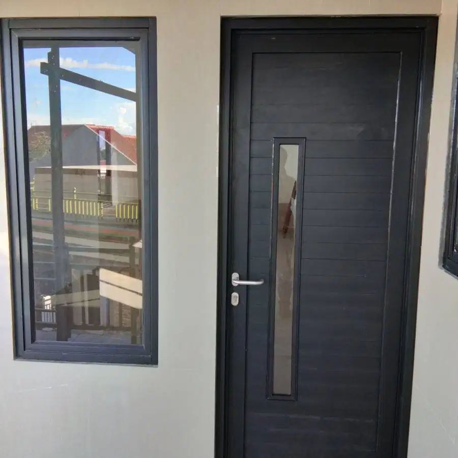 Pintu Jendela Kusen Aluminium Murah Anti Rayap terbaik