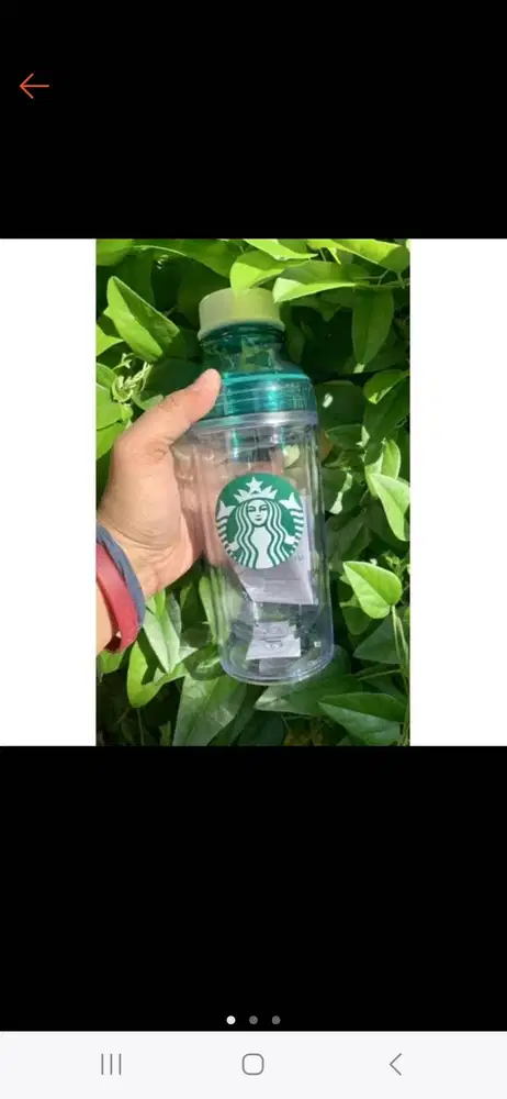 Starbucks botol grem white