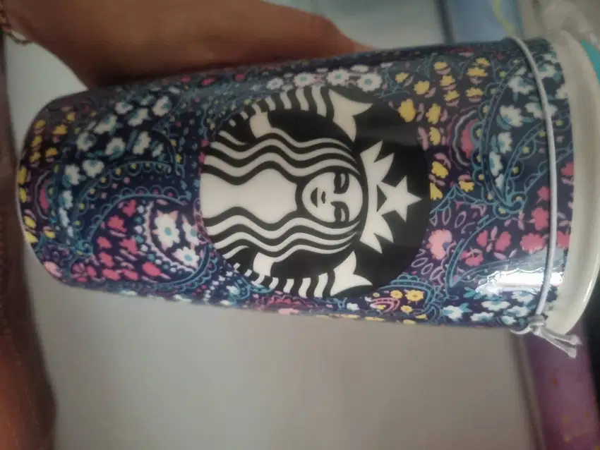 Starbucks mug 12 Dw pasly vera bradley