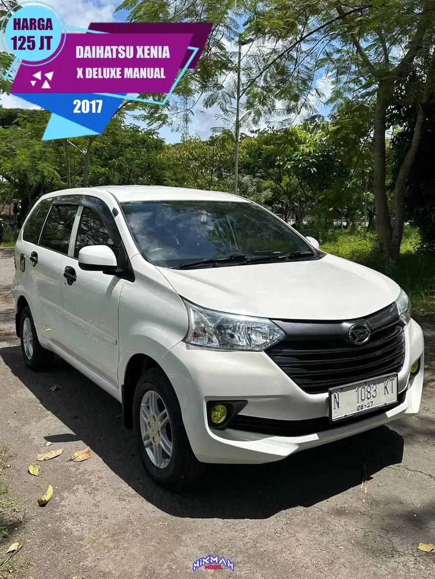 DAIHATSU XENIA X DELUXE 2017 MANUAL ISTIMEWA