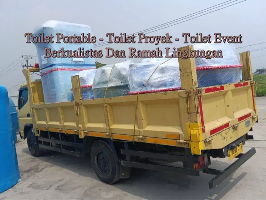 Banyak Stok!! Toilet Jongkok, Toilet Fiberglass, Toilet Portable , Ber