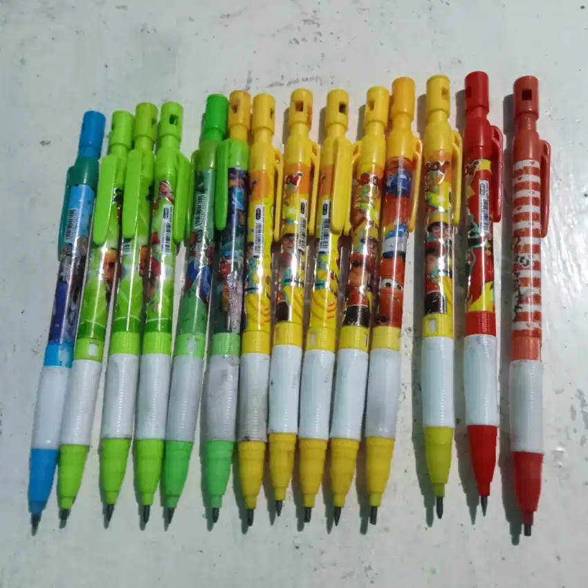 14 pcs PENSIL MEKANIK 2.0 MM KARAKTER