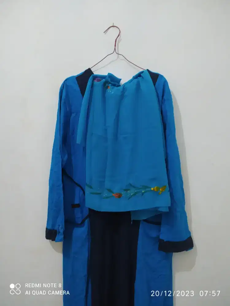Baju gamis free hijab