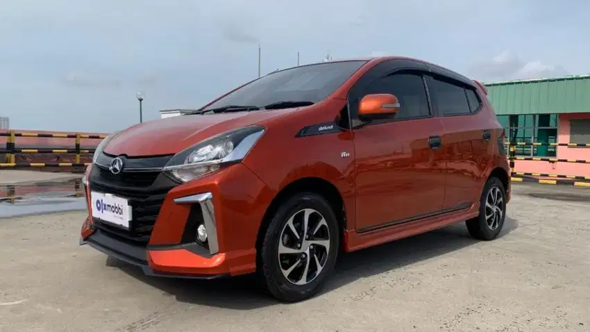 TDP 10Jt Daihatsu Ayla 1.2 R Deluxe Bensin-MT 2019 Orange