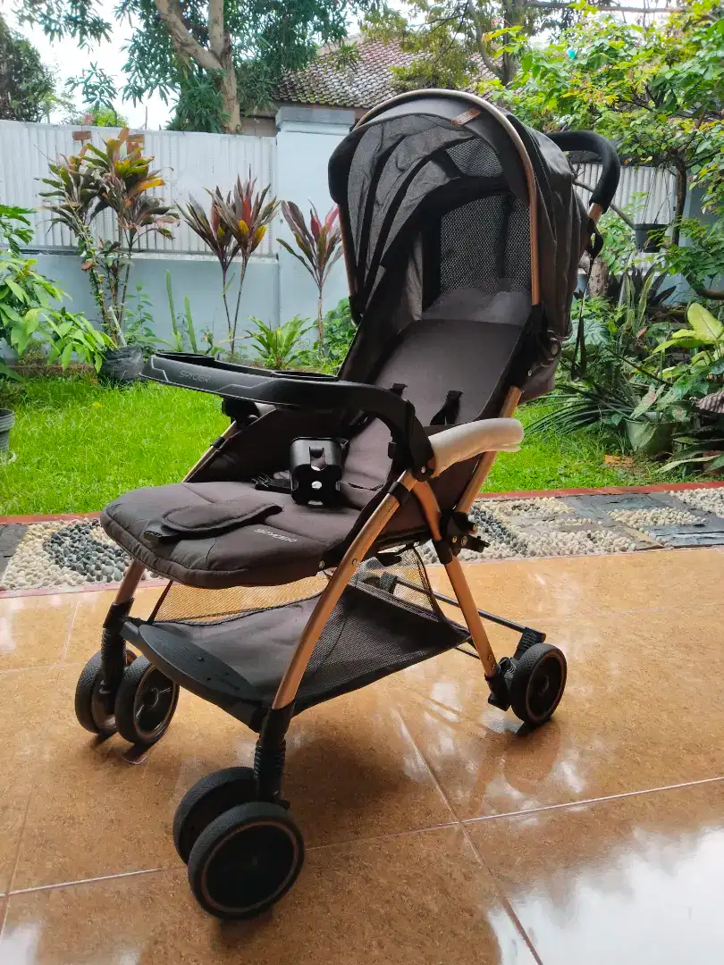 Stroller bayi pliko spider