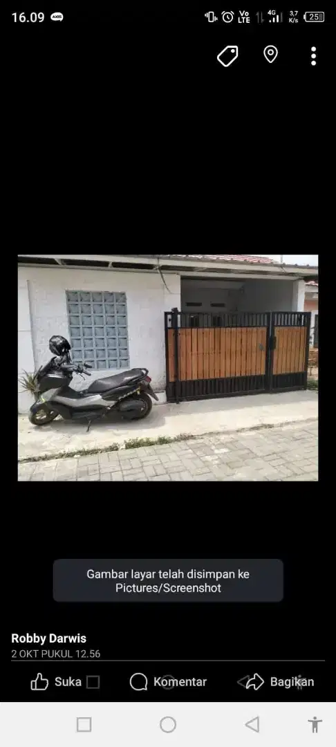 JUAL RUMAH / OVER CREDIT RUMAH GRAND NATURA 2 BLOK B NO. 7 (BU)