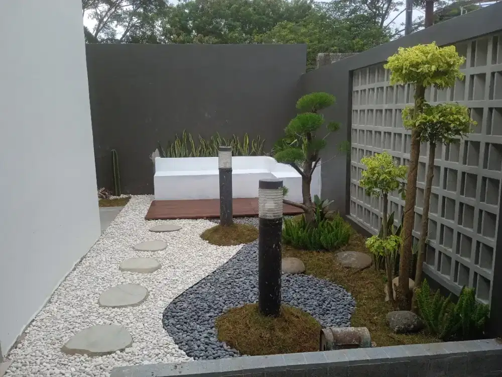 Taman kering taman tempat santai