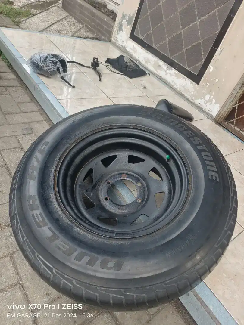1 pcs velg besi r16 lebar 8 hilux landcruiser