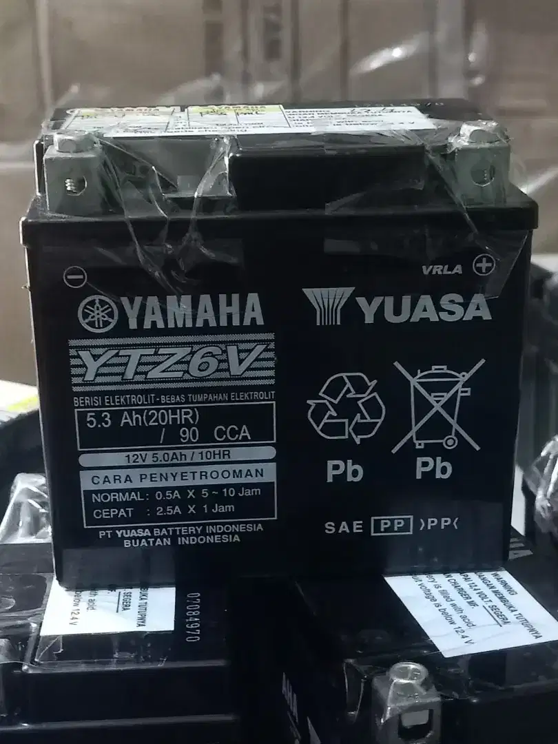 Aki/accu Yuasa 6 A. oem yamaha