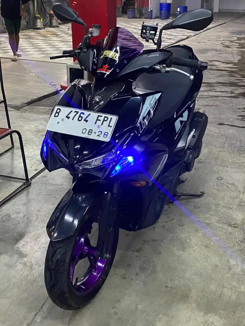 YAMAHA Aerox 155 2018 Upgrade Siap Pakai