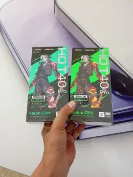 ( respon cepat wa ) Infinix Hot 40 Pro NFC 12+9/256 Garansi 1thn