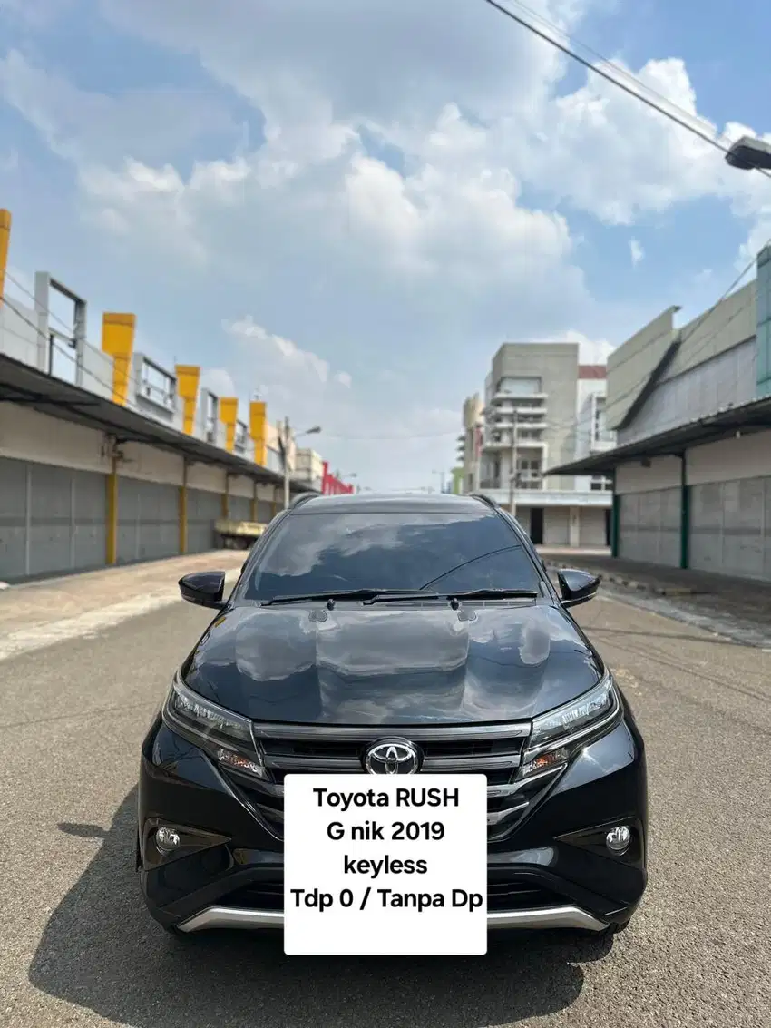 Toyota Rush 2019 tdp0 - G / Gr Sport / S - 2020 Hitam rec