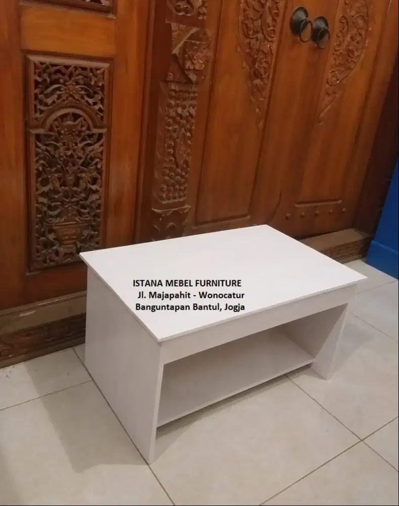 Meja Mengaji Ngaji Tulis Belajar Anak TPA TK Lesehan Pendek Kayu (kas)