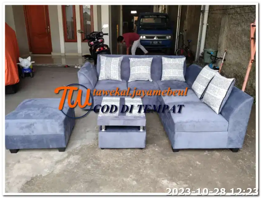 (COD) KURSI SOFA RUANG TAMU MINIMAlLIS BAHAN FULL BUSA