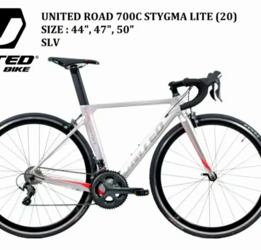 Dijual Murah Banget Sepeda Baru Harga Second, United Stygma Lite 700cc