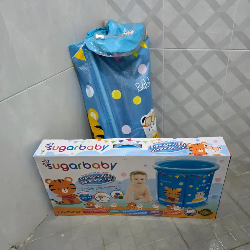 Sugarbaby premium swimming pool bubble time/kolam renang bayi